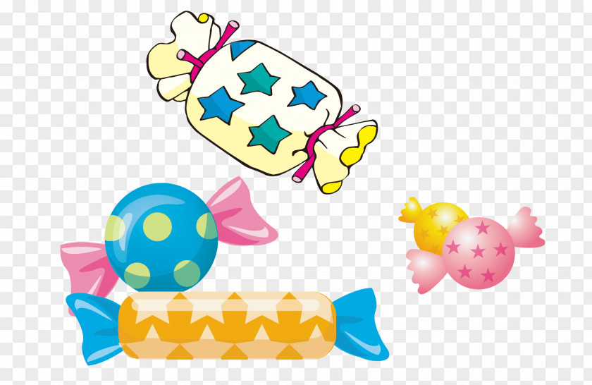 Cartoon Candy Packaging And Labeling PNG