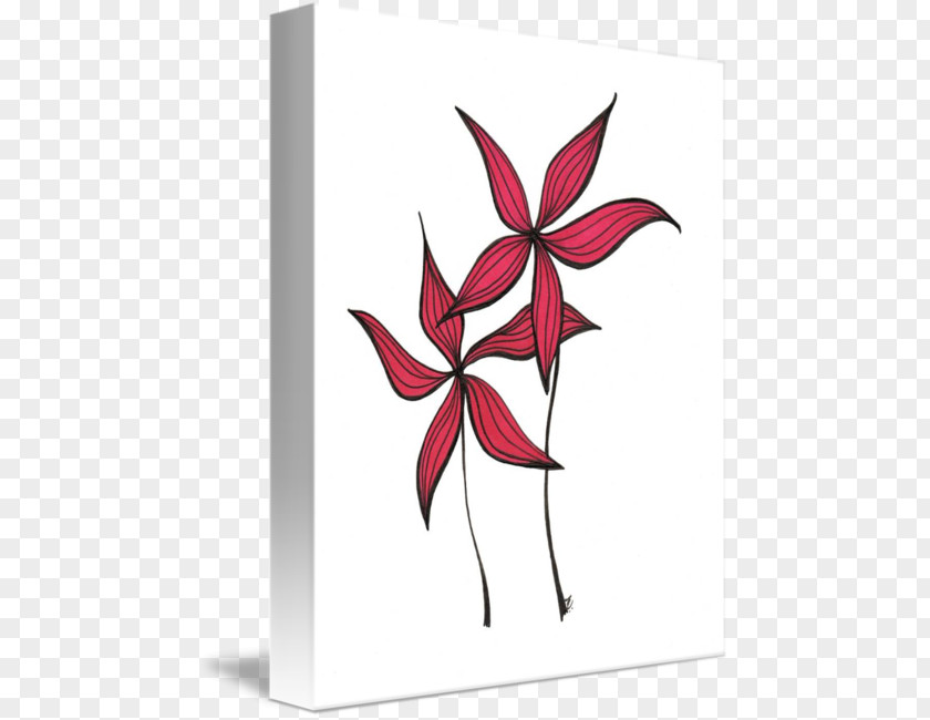 Flower Hand Draw Petal Flowering Plant Clip Art PNG