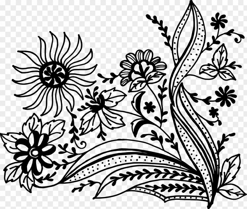 Floral Ornament Flower Design Art Clip PNG