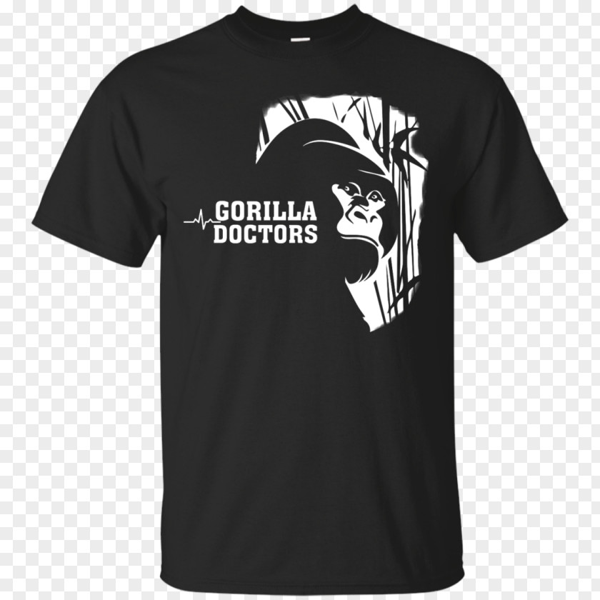 Gorilla T-shirt Sleeve Clothing Sizes PNG