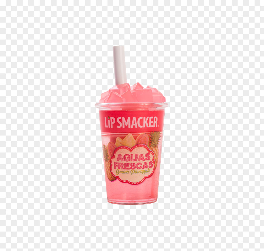 Guava Smoothie Lip Smacker Cafe Frappe Balm Collection, 4 Count Aguas Frescas Fizzy Drinks Smackers PNG