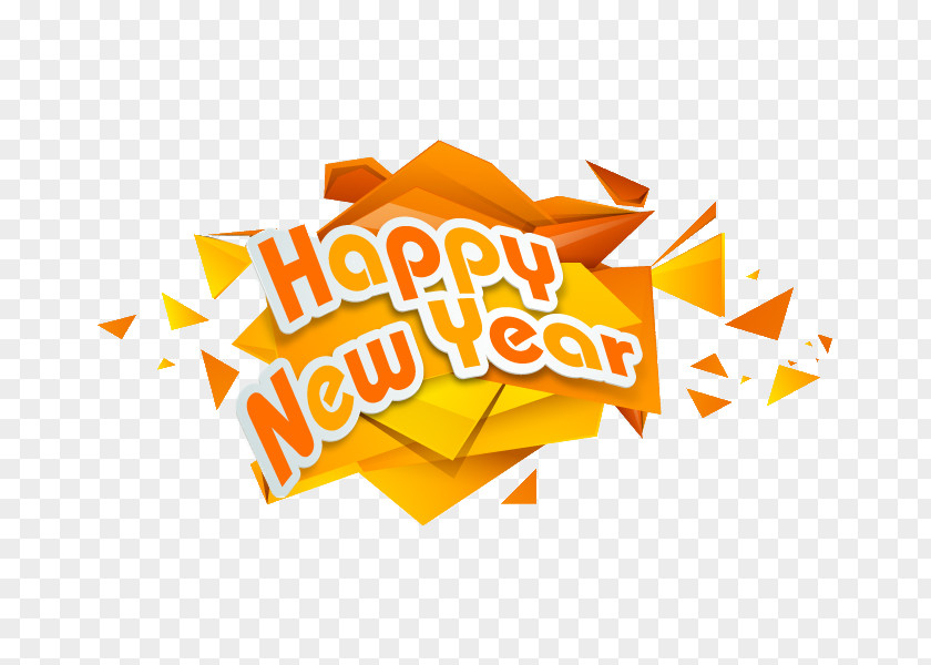 Happy New Year Logo Illustration Clip Art Brand Font PNG