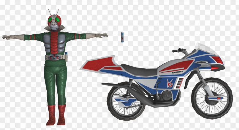 Kamen Rider Battride War Genesis Rider: V3 Series Takeshi Hongo Motorcycle PNG