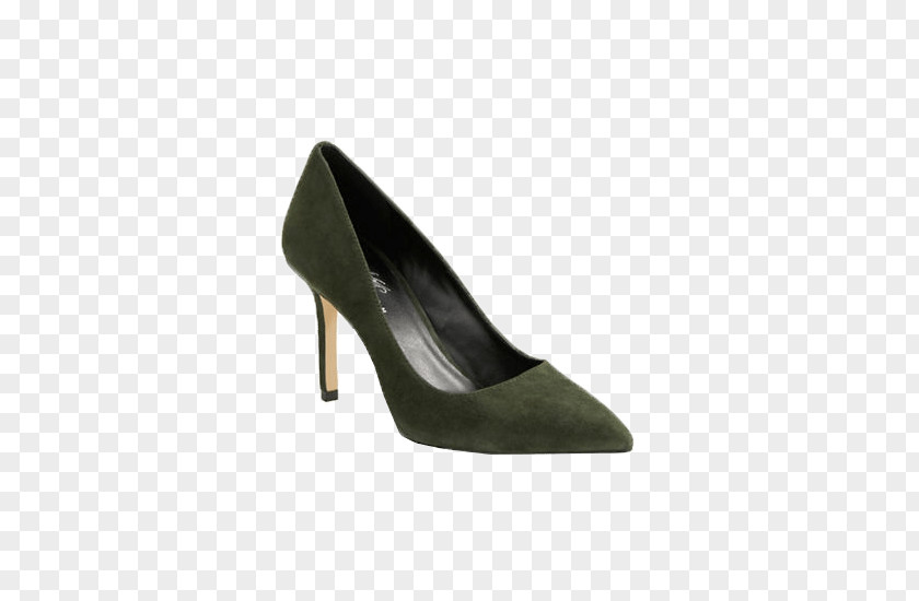 Nine West Thick Heel Shoes For Women Product Design Suede Shoe PNG