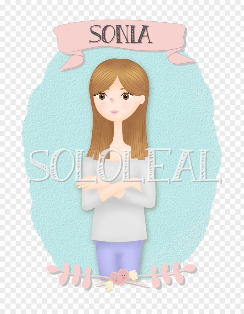 Sonia Thumb Cartoon Pink M PNG