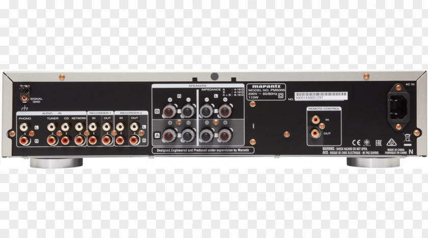 Audio Power Amplifier Integrated Marantz Loudspeaker PNG