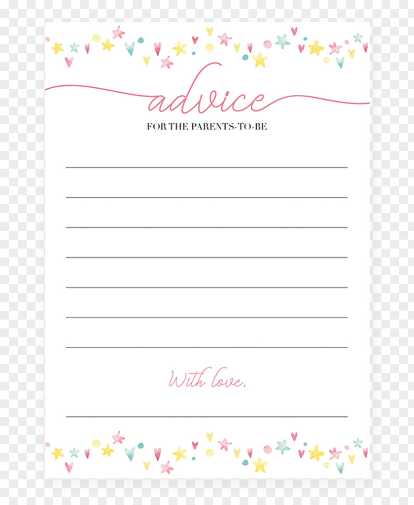 Baby Shower Cards Collection Frame Pink Parent Mother Infant PNG