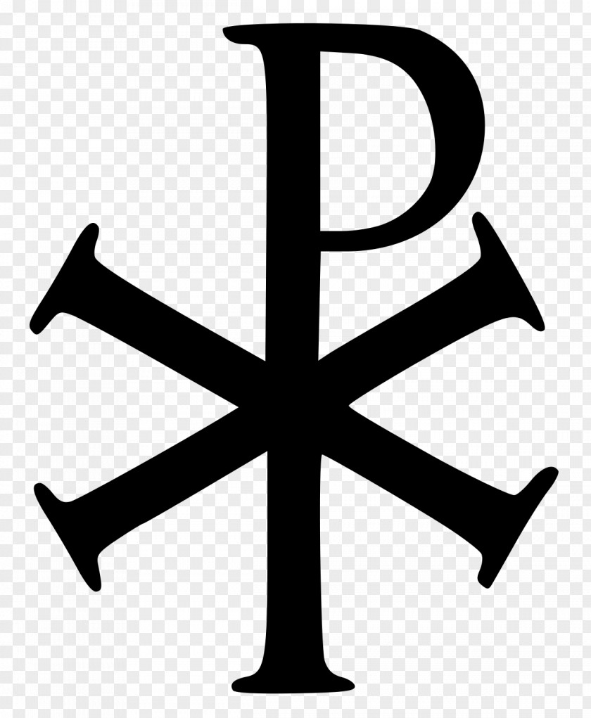 Christian Cross Chi Rho Symbolism Labarum Christianity PNG