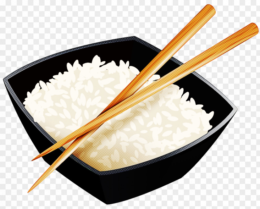 Cooked Rice Chopsticks White 5g PNG