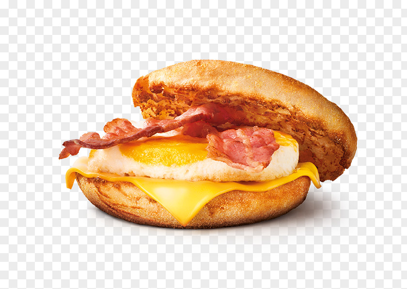 Macdonald Breakfast Sandwich Bacon, Egg And Cheese Cheeseburger English Muffin PNG