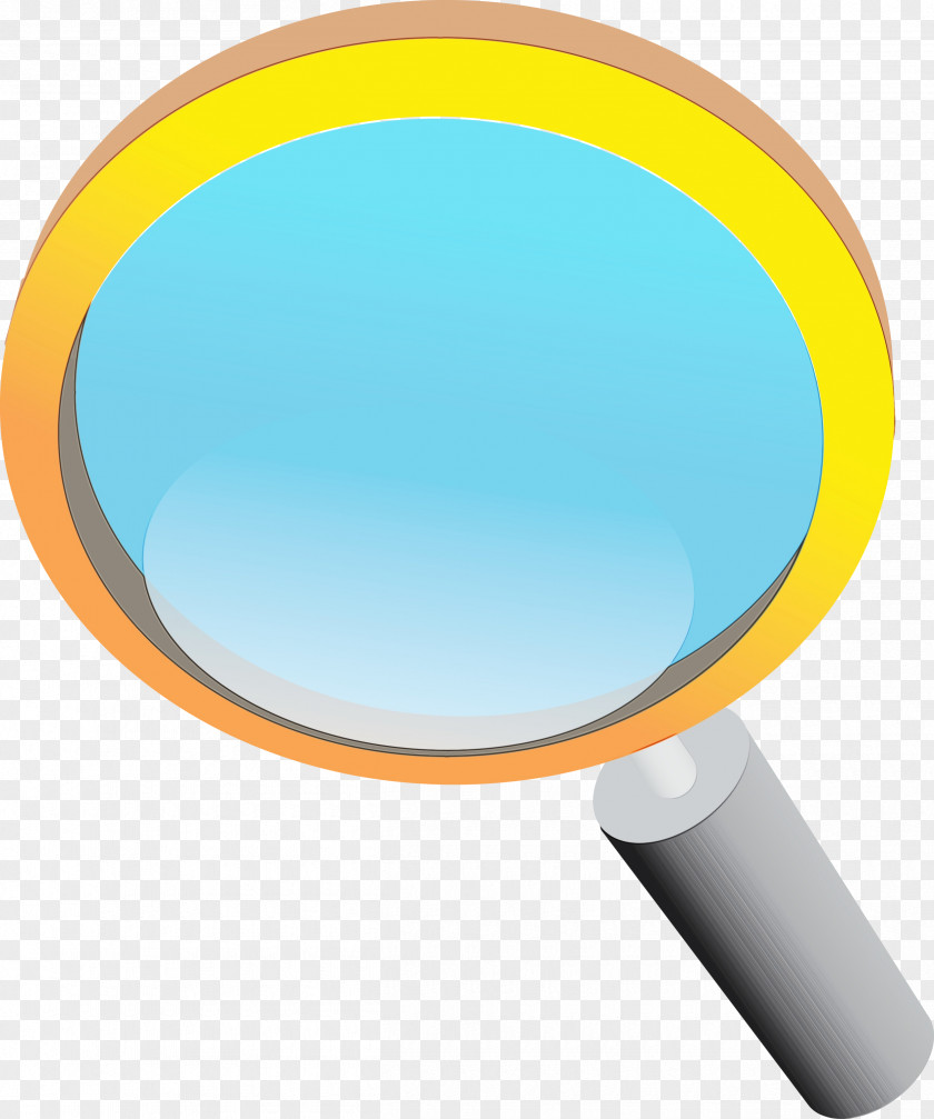Turquoise Magnifier PNG