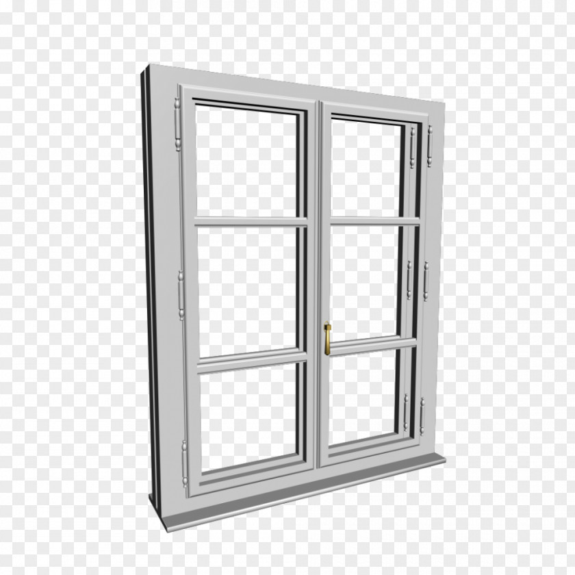 3d Model Window Insulated Glazing Glass Door PNG