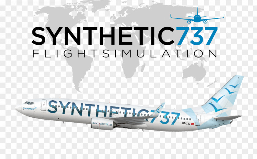 Artificial Gene Synthesis Boeing 737 Next Generation Flight Aircraft C-40 Clipper PNG