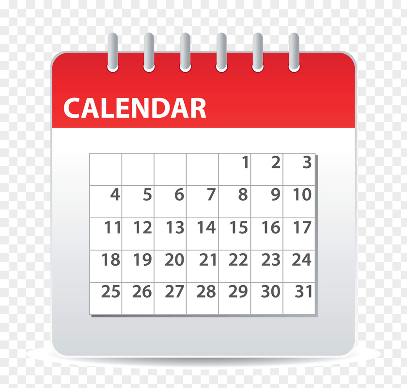 Desk Calendar Clip Art PNG