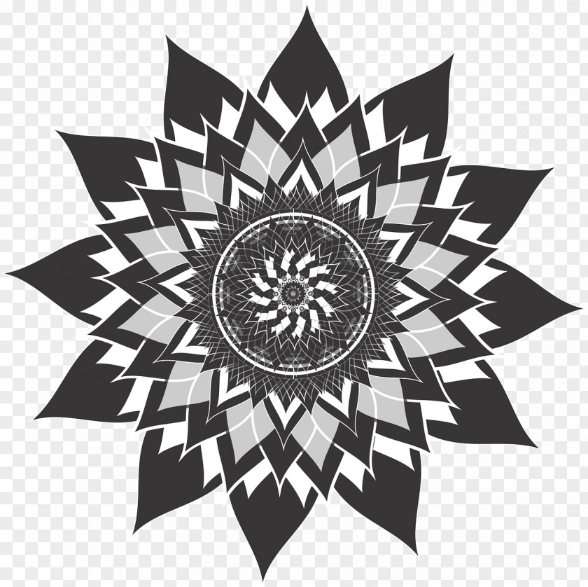 Mandala Meditation Sacred Geometry Chakra PNG