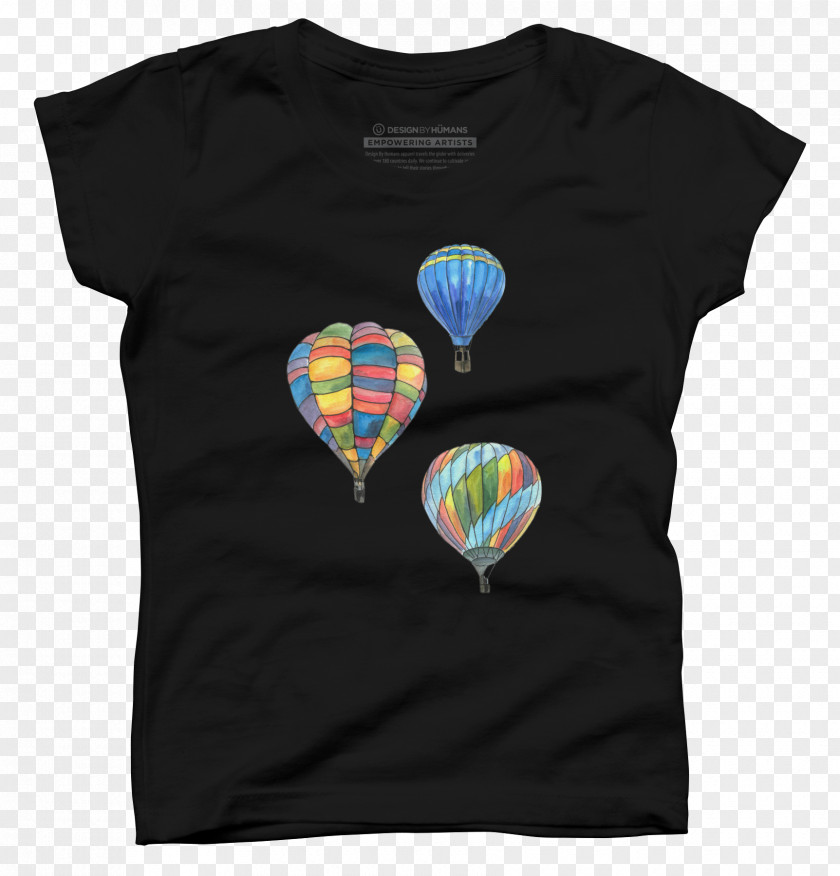 T-shirt Hot Air Balloon Sleeve PNG