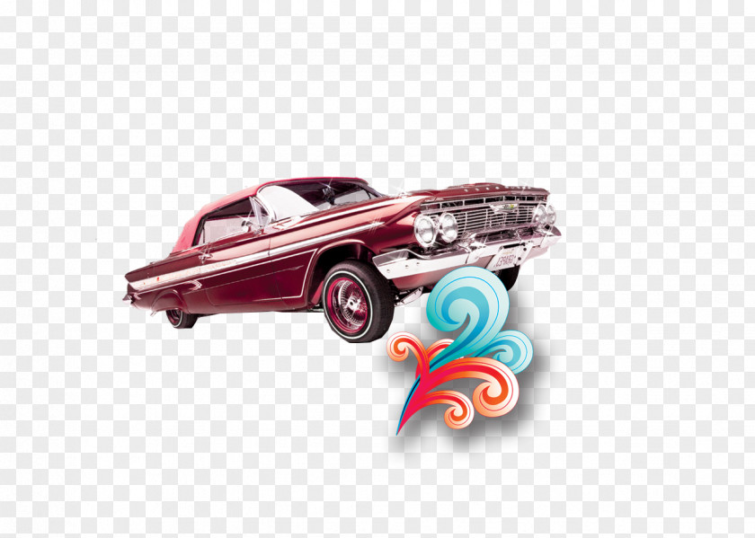 Car Model Vintage Automotive Design PNG