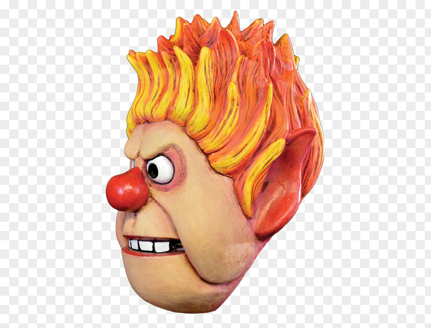 Heat Miser The Year Without A Santa Claus Corvus Clothing And Curiosities Nose Mask PNG