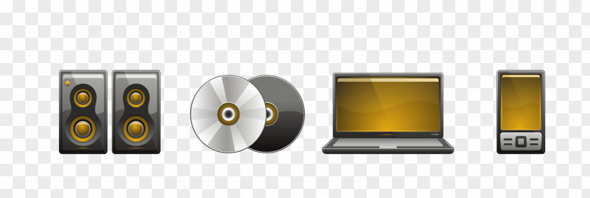 Vector Audio CD Euclidean Computer Technology Icon PNG