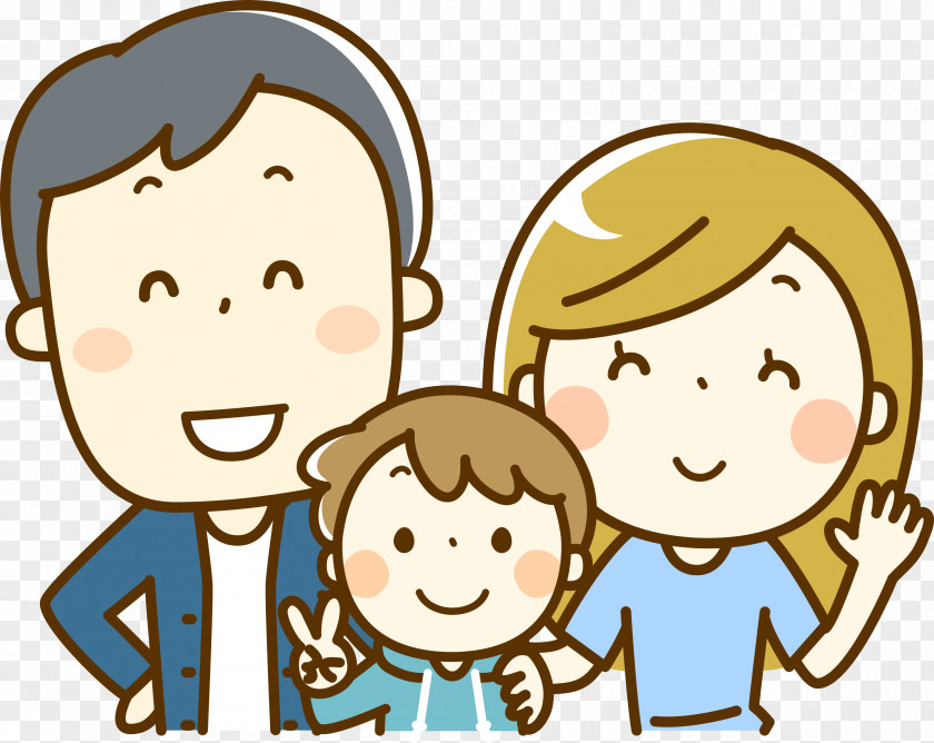 Family Child Smile Setsubun Gratis PNG