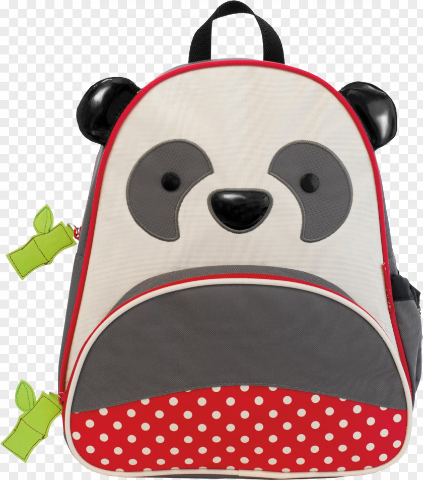 Backpack Bag Pia Panda Diaper Zoo PNG