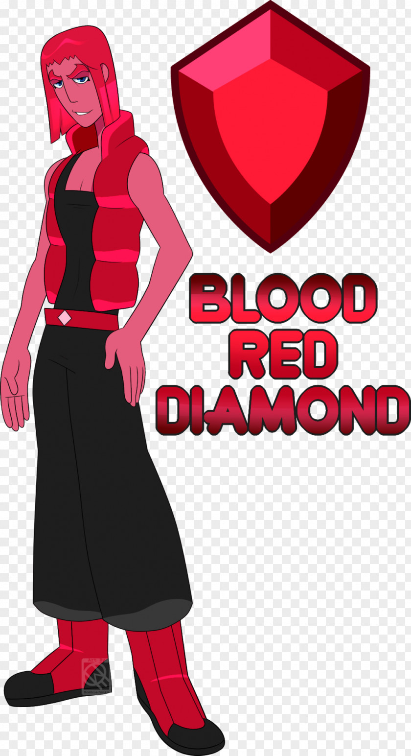Diamond Red Blood Art PNG