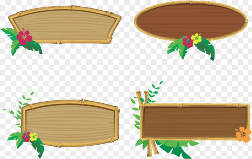 Hawaiian Party Picture Frames Tiki Culture Royalty-free Clip Art PNG