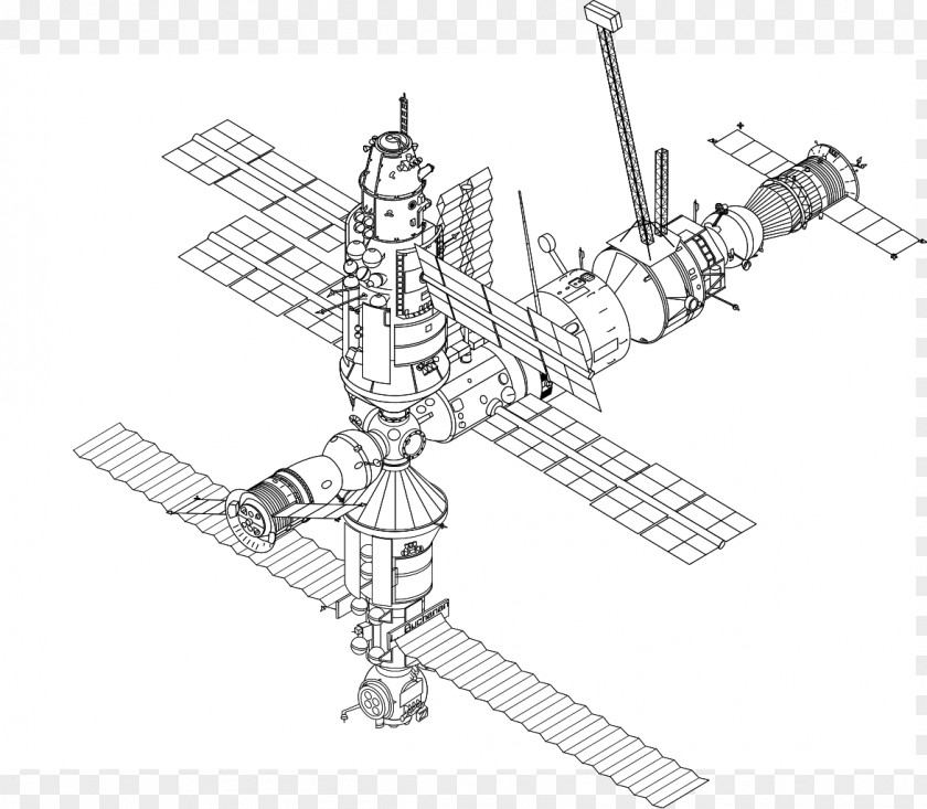 Ice Axe International Space Station Shuttle Program Drawing Mir PNG