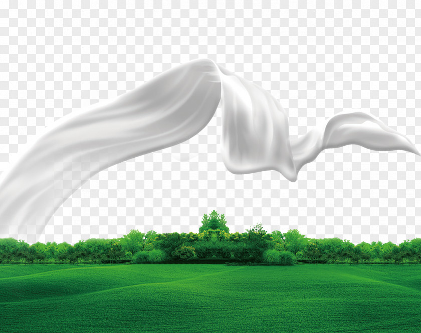 Milk Ribbon Grass Green Lawn PNG