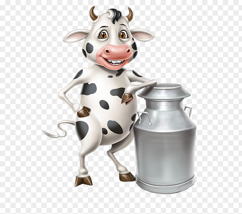 Prepare Milking Cows Dairy Cattle Illustration PNG