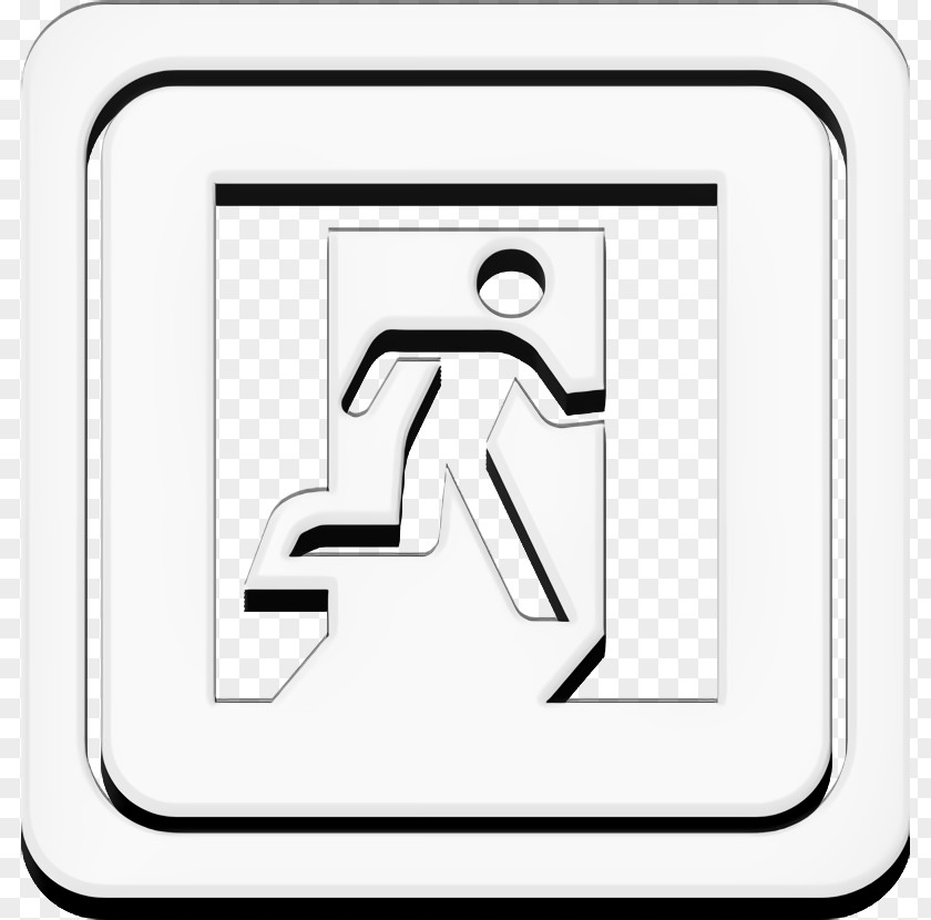 Signs Icon Emergency Door Signal Scape PNG