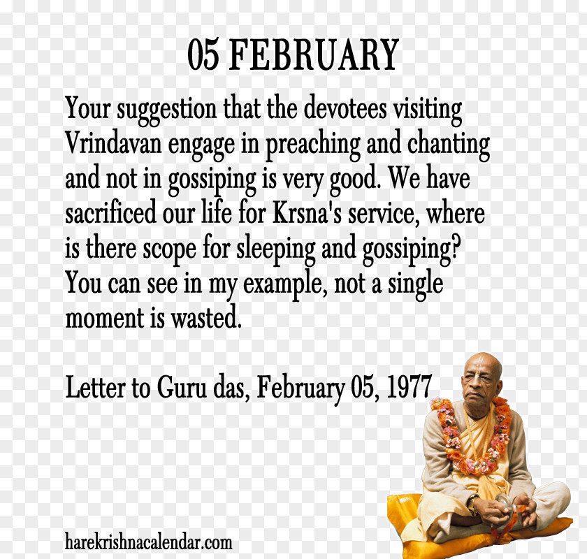 Krishna International Society For Consciousness Quotation October Prasāda PNG