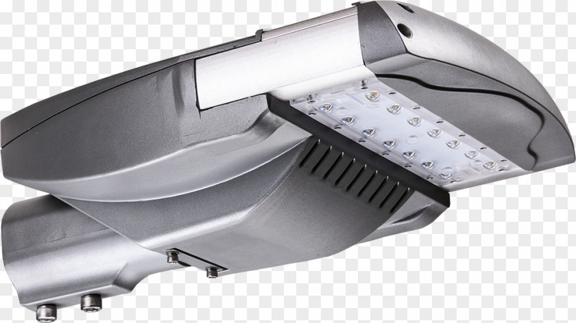 Luminous Efficacy LED Street Light Lighting Fixture PNG