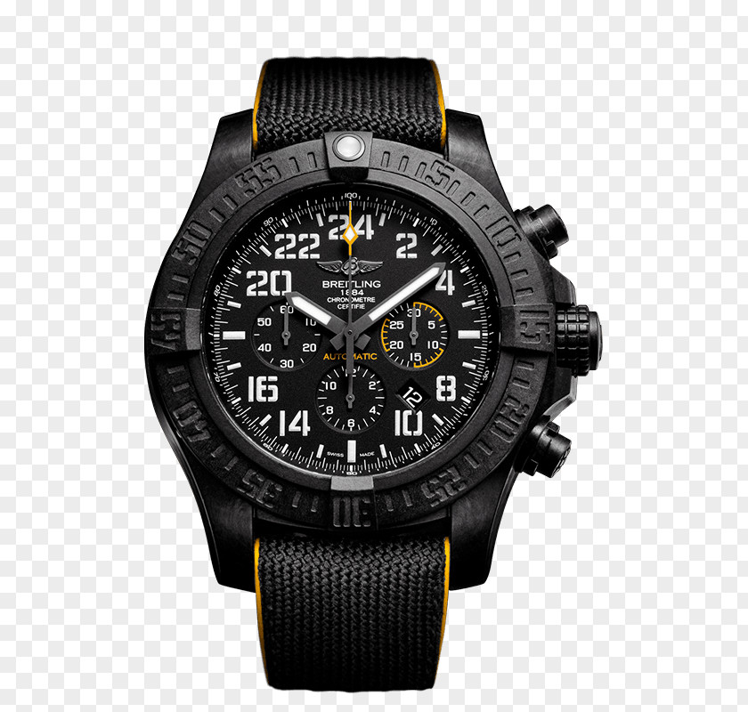 Watch Breitling Avenger Hurricane SA II Blackbird PNG