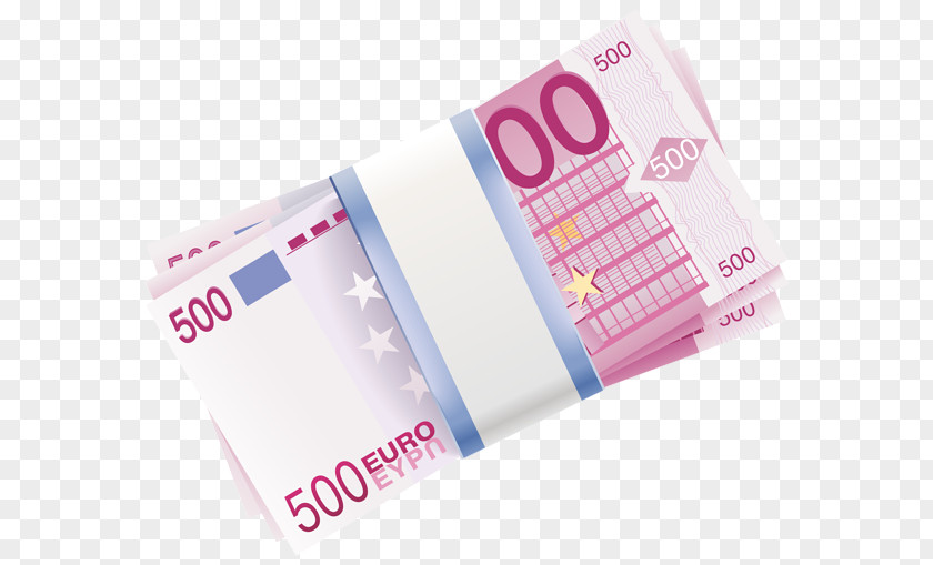 Banknote Paper Euro Banknotes 500 Note PNG