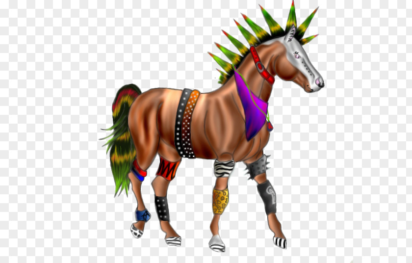 Mustang Mane Stallion Halter Horse Harnesses PNG