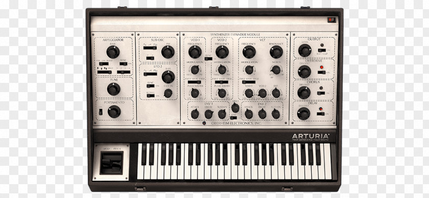 Sequential Circuits Prophet-5 Minimoog Oberheim Electronics Sound Synthesizers Arturia PNG