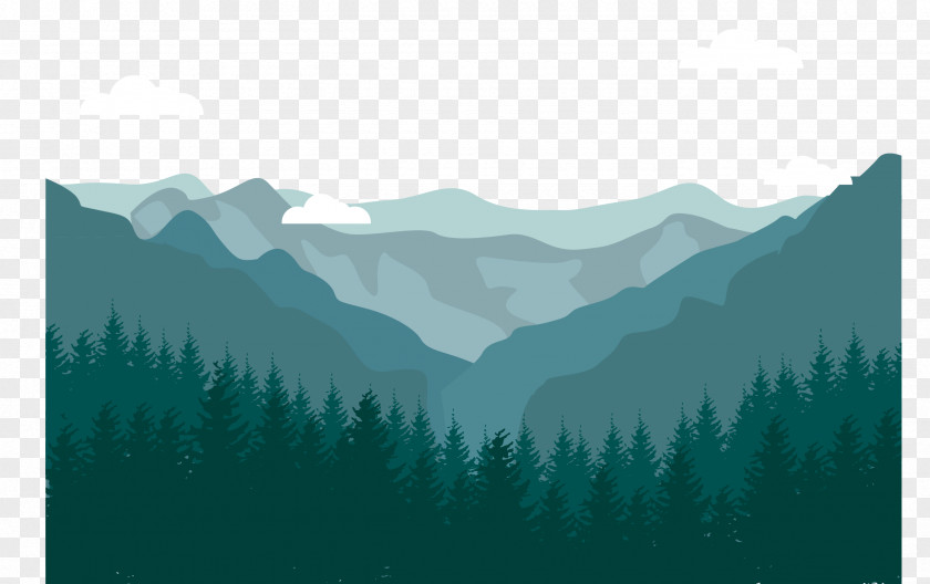 Vector Mountain Scenery Squamish Euclidean Landscape PNG