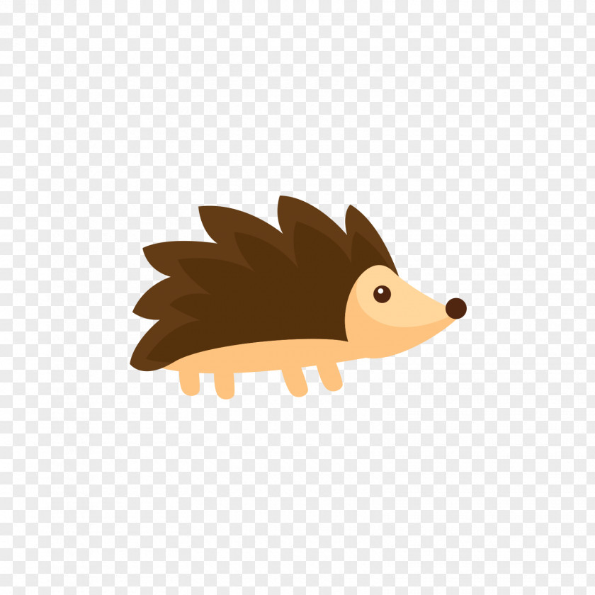 Black And Yellow Hedgehog Cartoon Canidae PNG