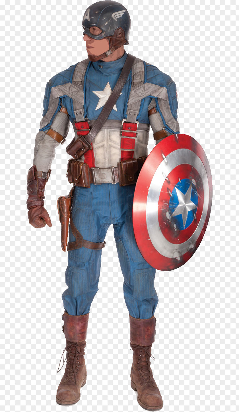 Captain America Costume Marvel Cinematic Universe Film Cosplay PNG
