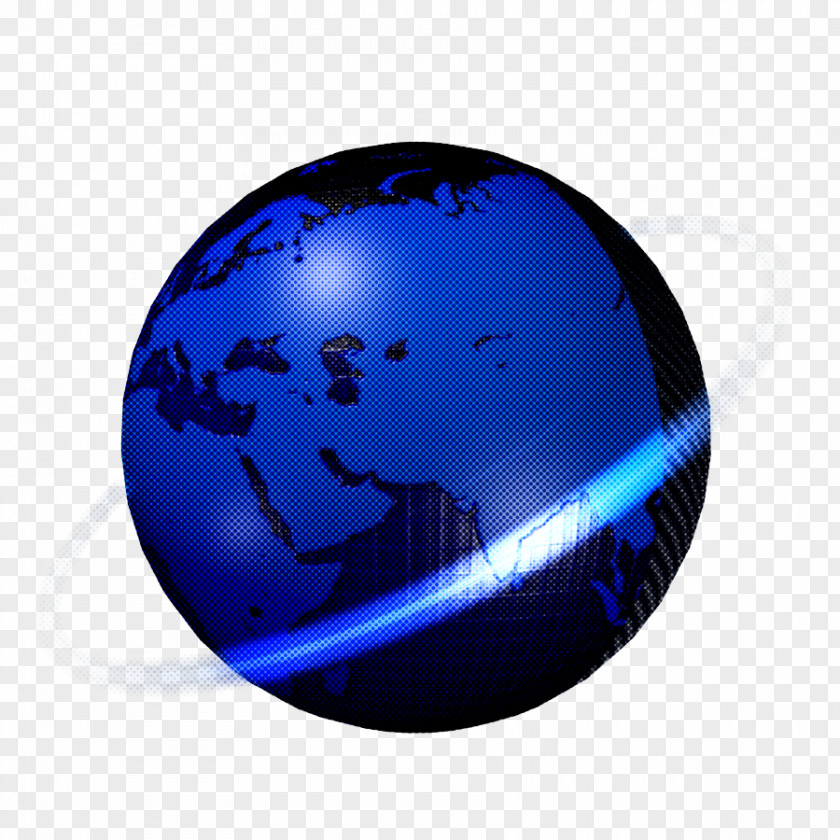 Interior Design Ball Blue Cobalt Sphere Earth Electric PNG