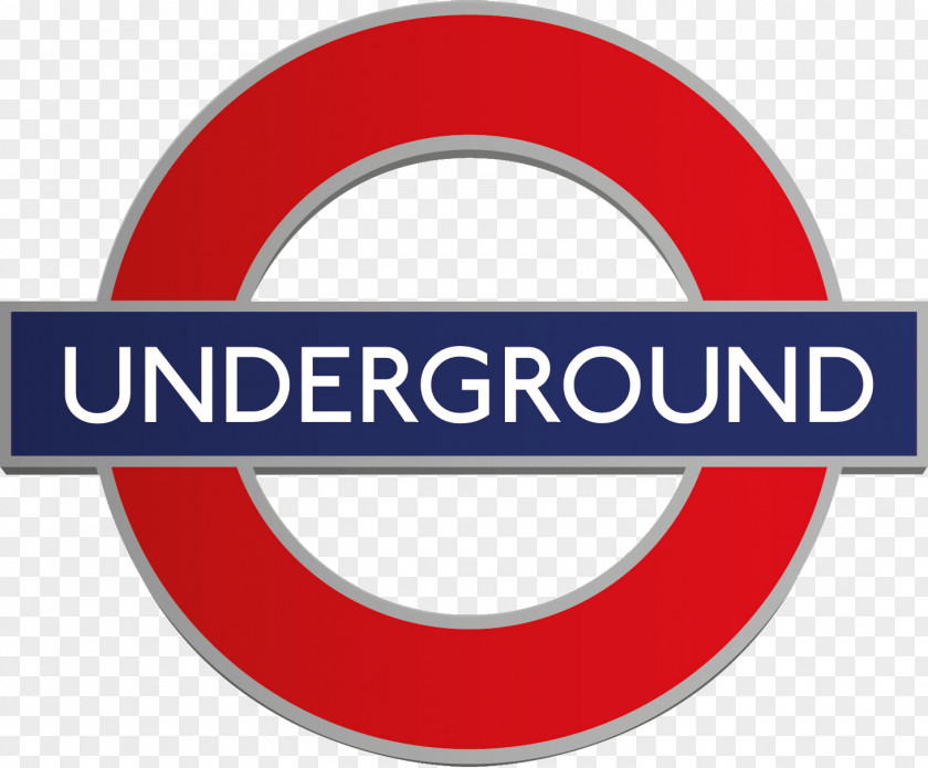 Underground London Rapid Transit Logo Rail Transport PNG