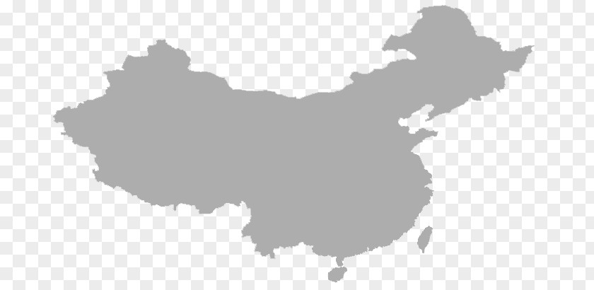 China Flag Of World Map Blank PNG