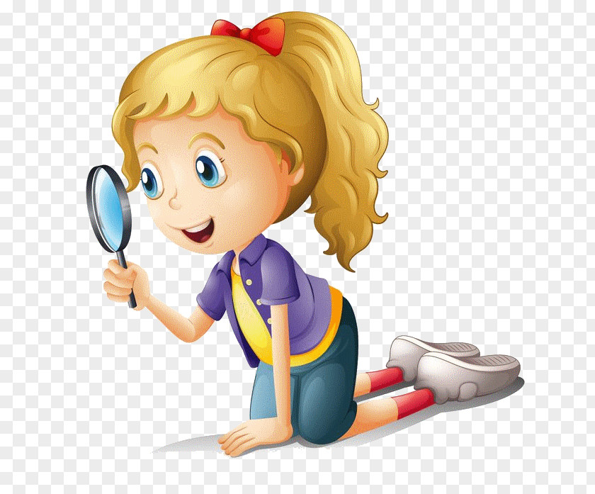 Holding A Magnifying Glass Drawing Clip Art PNG