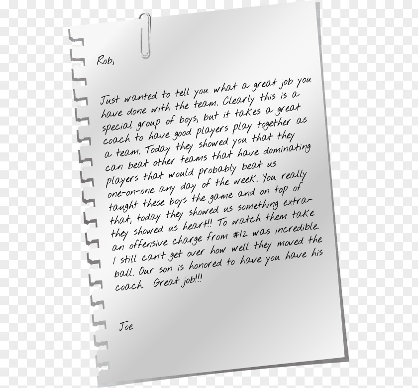 Notebook Document Handwriting PNG