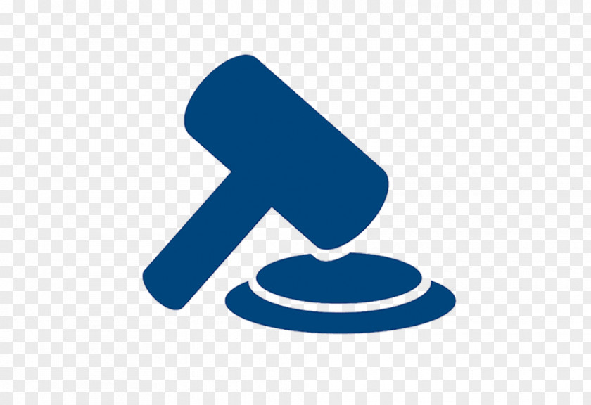 Auction Hammer Logo Brand Line PNG