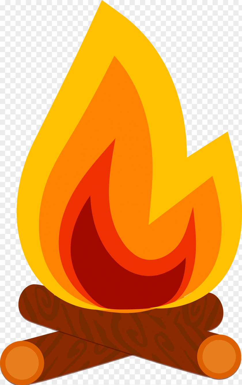 Bonfire Flame Clip Art PNG