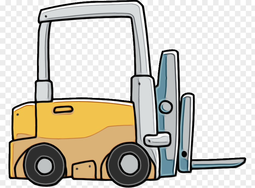 Compact Car Transport Door Forklift PNG