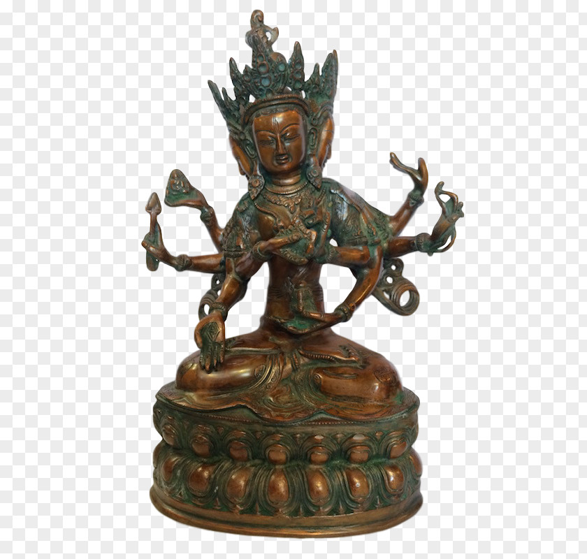 Hinduism Statue Saraswati Bronze Sculpture PNG