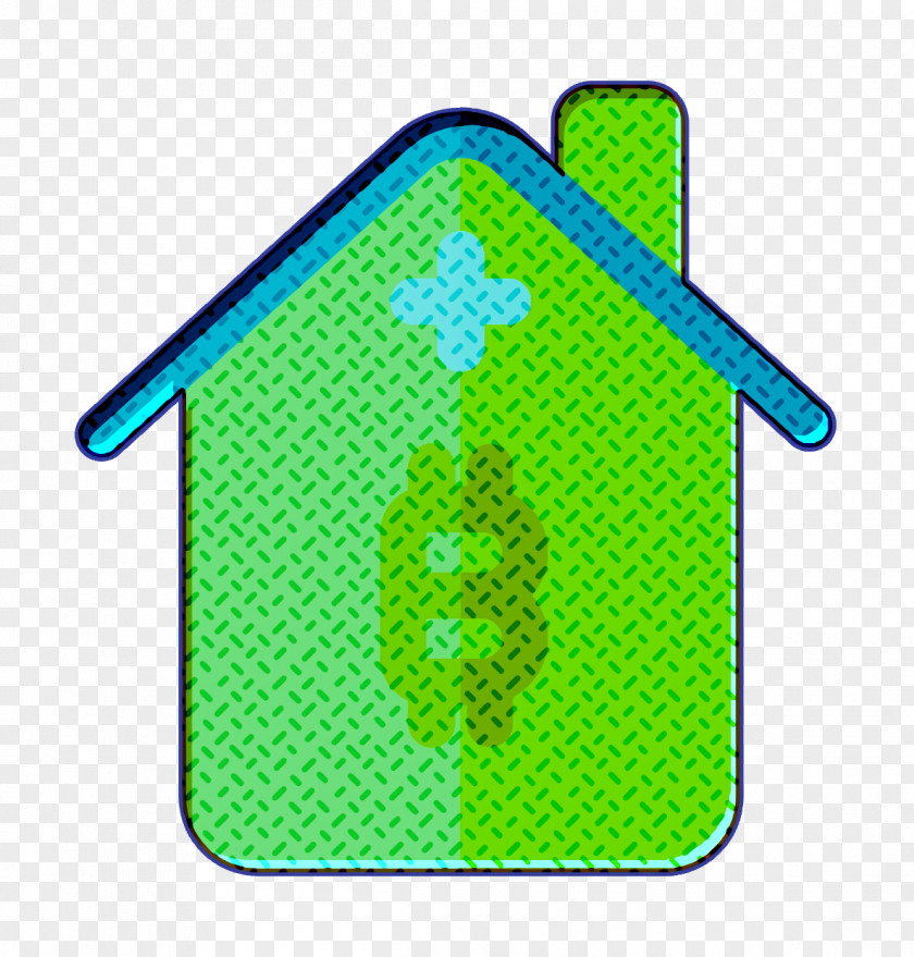Loan Icon Bitcoin House PNG